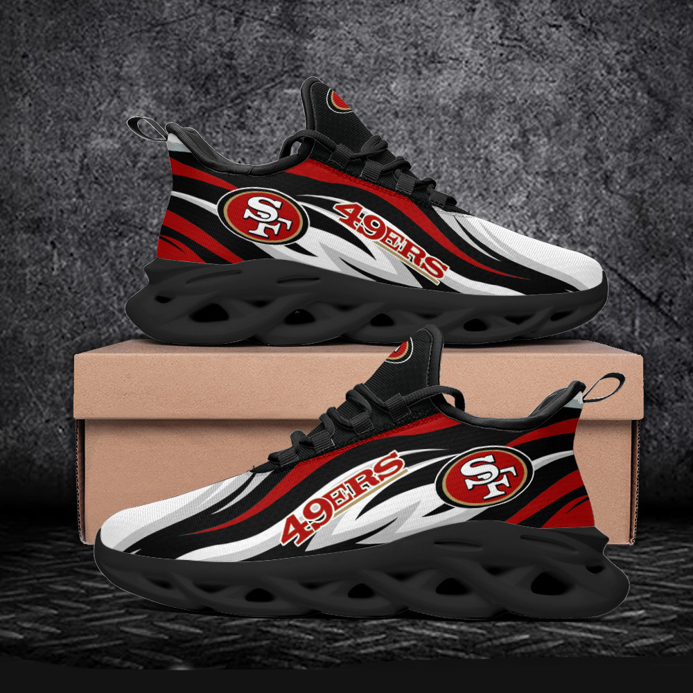 JWFancy San Francisco 49ers NFL Max Soul Shoes Sneakers For Men And Women