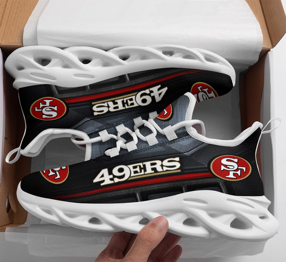 JWFancy San Francisco 49ers NFL Max Soul Shoes Sneakers For Men And Women