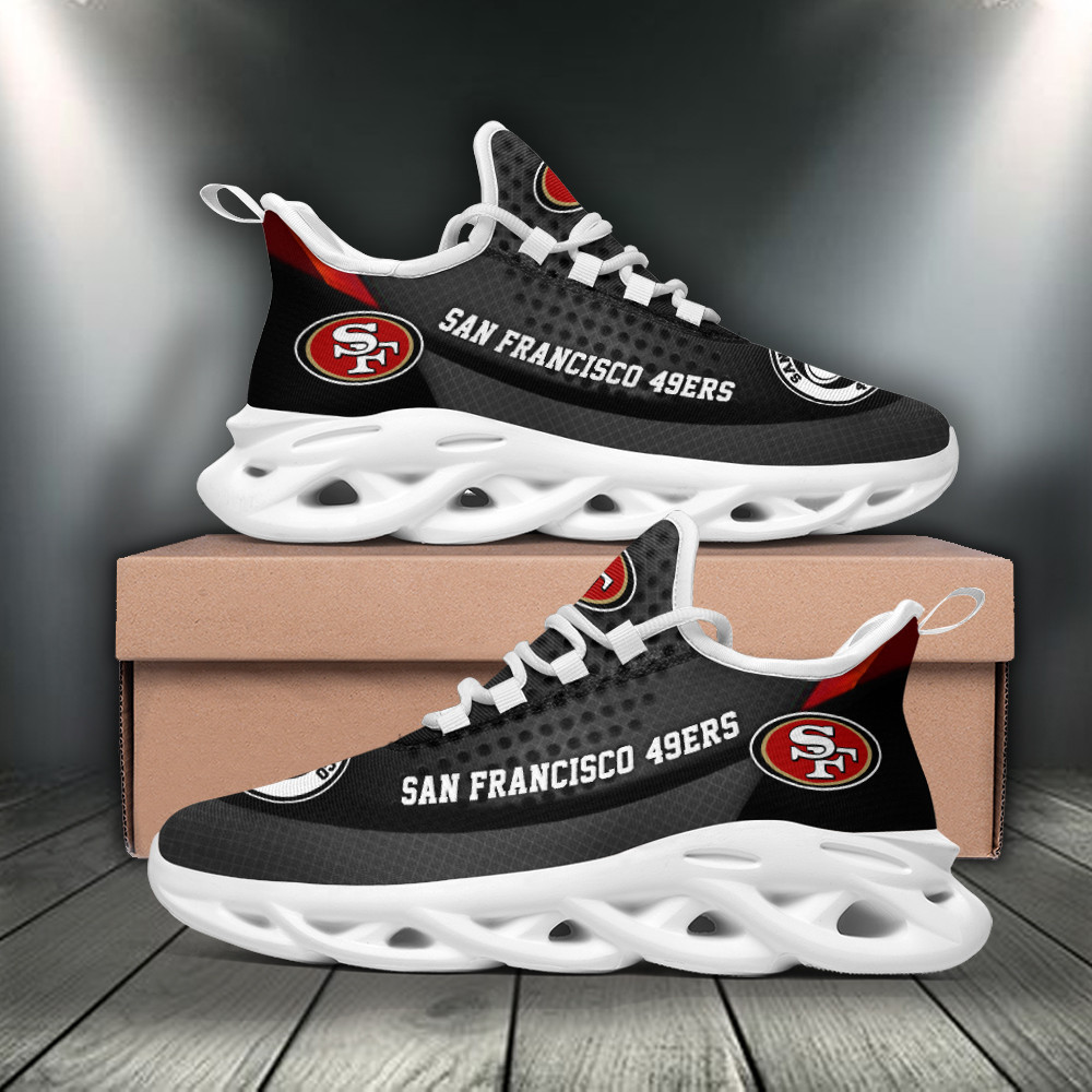 JWFancy San Francisco 49ers NFL Max Soul Shoes Sneakers For Men And Women