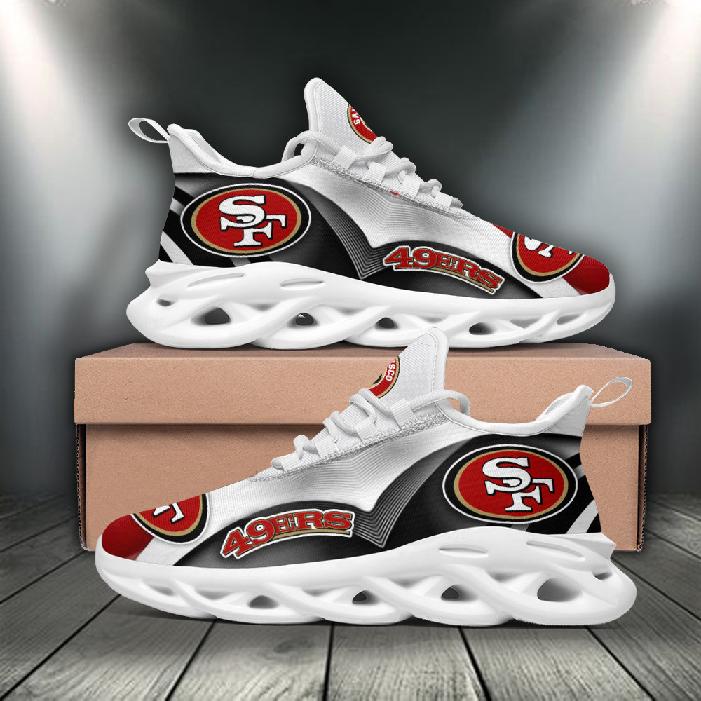 JWFancy San Francisco 49ers NFL Max Soul Shoes Sneakers For Men And Women