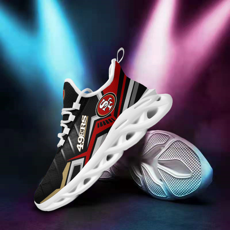 JWFancy San Francisco 49ers NFL Max Soul Shoes Sneakers For Men And Women