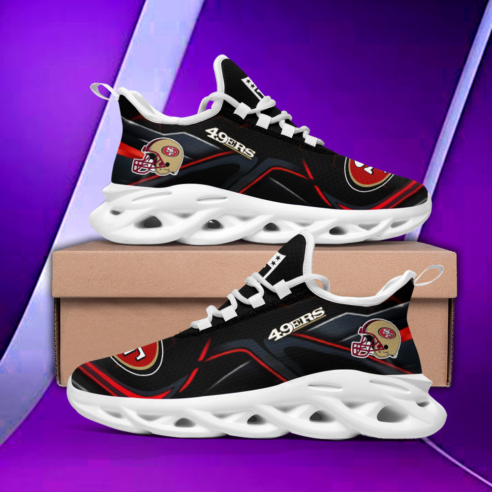 JWFancy San Francisco 49ers NFL Max Soul Shoes Sneakers For Men And Women