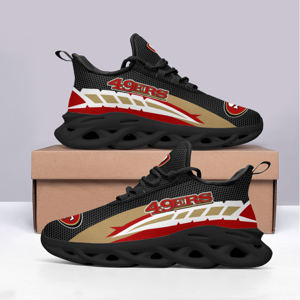 JWFancy San Francisco 49ers NFL Max Soul Shoes Sneakers For Men And Women