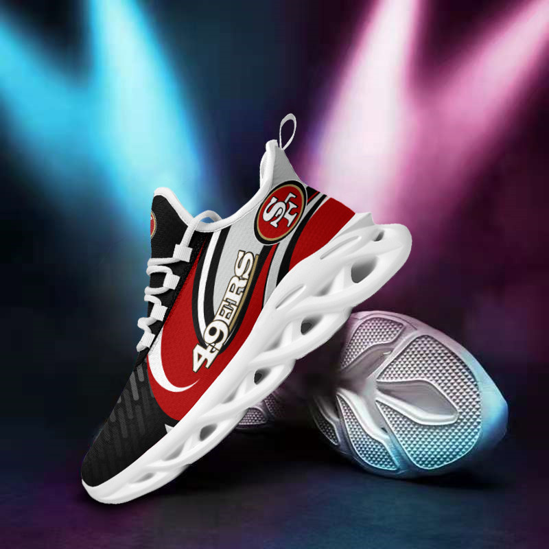 JWFancy San Francisco 49ers NFL Max Soul Shoes Sneakers For Men And Women