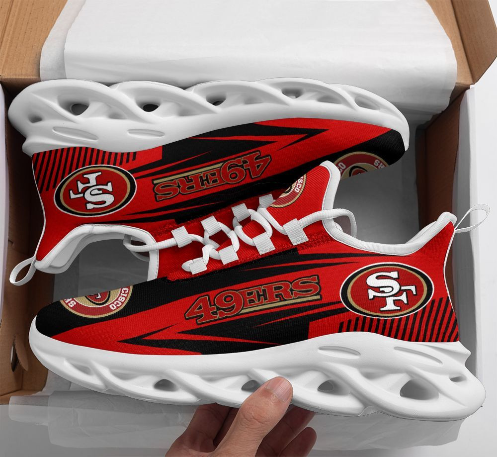 JWFancy San Francisco 49ers NFL Max Soul Shoes Sneakers For Men And Women