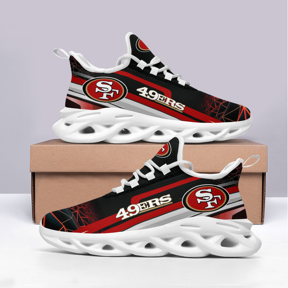JWFancy San Francisco 49ers NFL Max Soul Shoes Sneakers For Men And Women