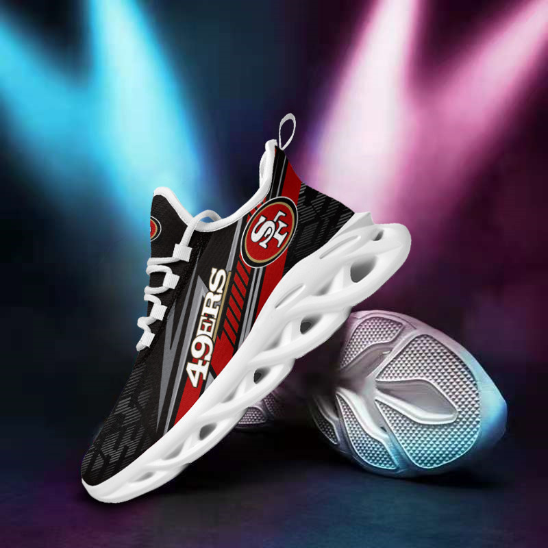 JWFancy San Francisco 49ers NFL Max Soul Shoes Sneakers For Men And Women