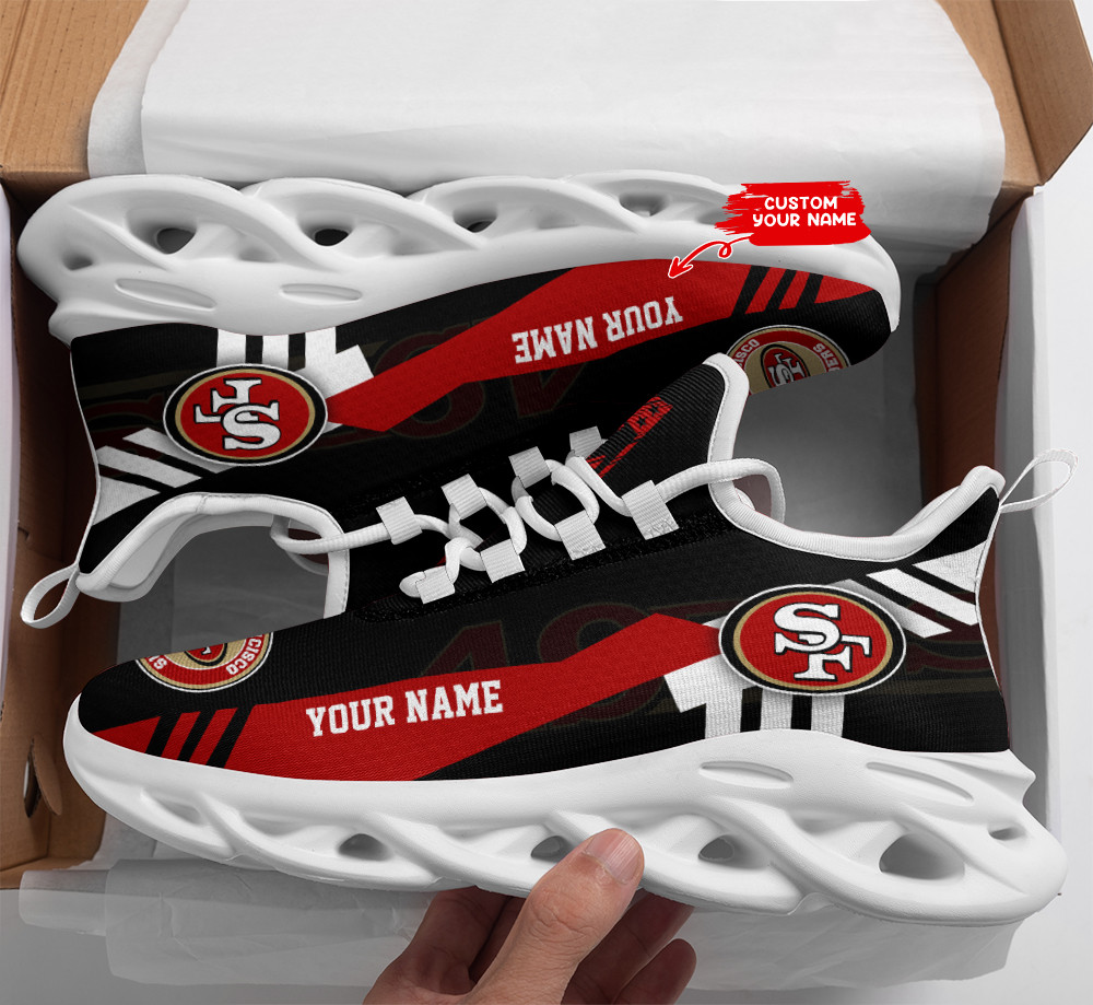 JWFancy San Francisco 49ers NFL Max Soul Shoes Sneakers For Men And Women