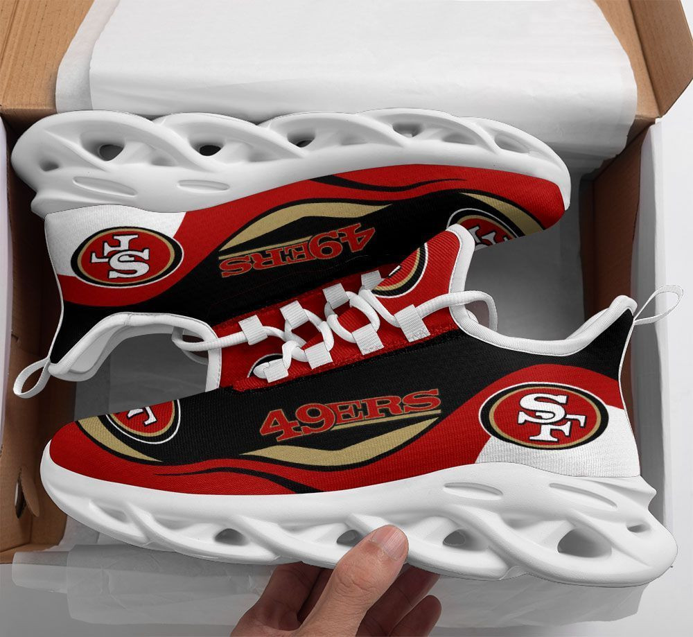JWFancy San Francisco 49ers NFL Max Soul Shoes Sneakers For Men And Women
