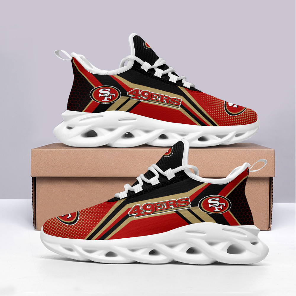 JWFancy San Francisco 49ers NFL Max Soul Shoes Sneakers For Men And Women