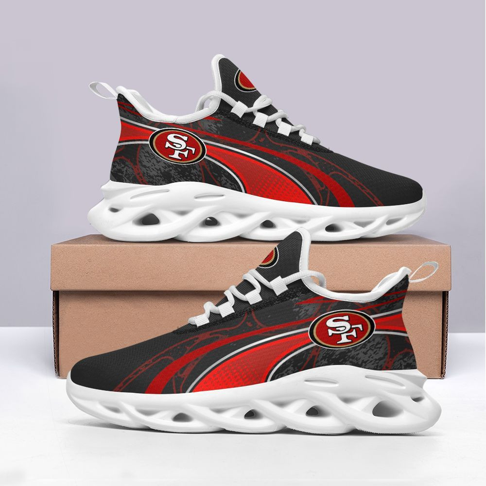 JWFancy San Francisco 49ers NFL Max Soul Shoes Sneakers For Men And Women