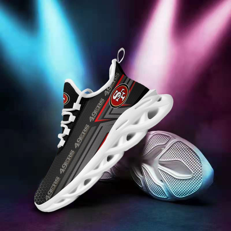 JWFancy San Francisco 49ers NFL Max Soul Shoes Sneakers For Men And Women