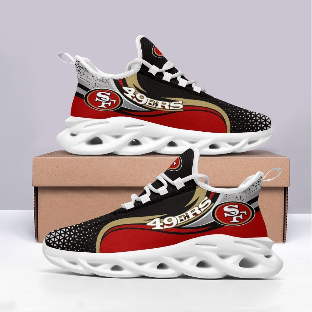 JWFancy San Francisco 49ers NFL Max Soul Shoes Sneakers For Men And Women
