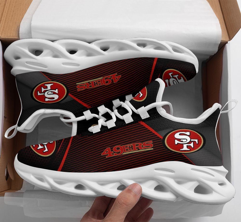 JWFancy San Francisco 49ers NFL Max Soul Shoes Sneakers For Men And Women