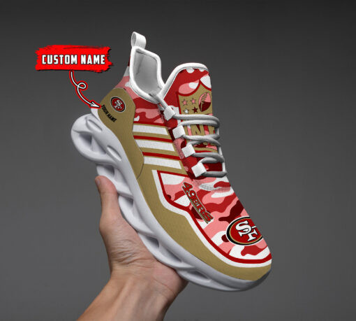 JWFancy San Francisco 49ers NFL Max Soul Shoes Sneakers For Men And Women