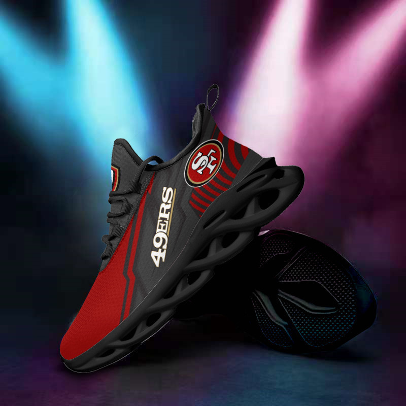 JWFancy San Francisco 49ers NFL Max Soul Shoes Sneakers For Men And Women