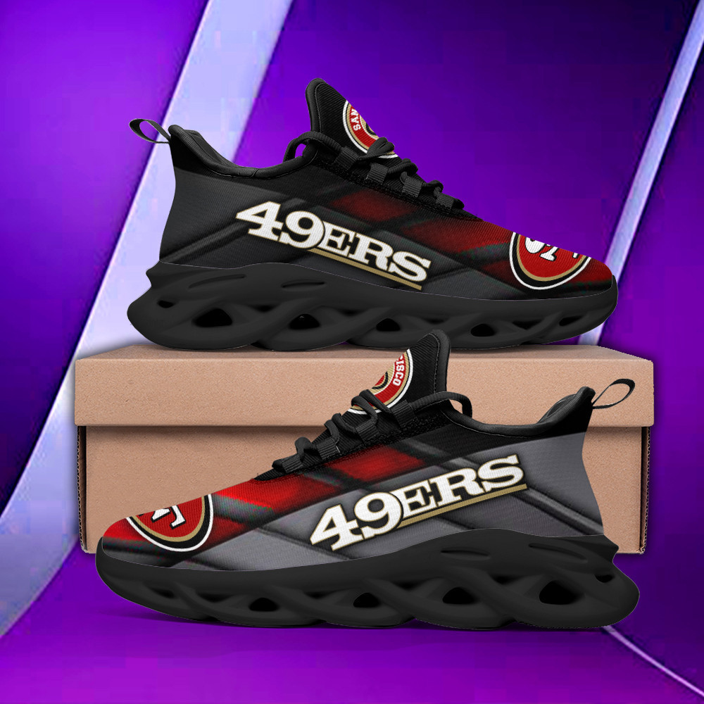 JWFancy San Francisco 49ers NFL Max Soul Shoes Sneakers For Men And Women