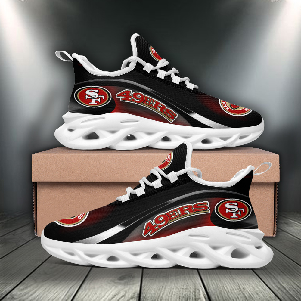 JWFancy San Francisco 49ers NFL Max Soul Shoes Sneakers For Men And Women