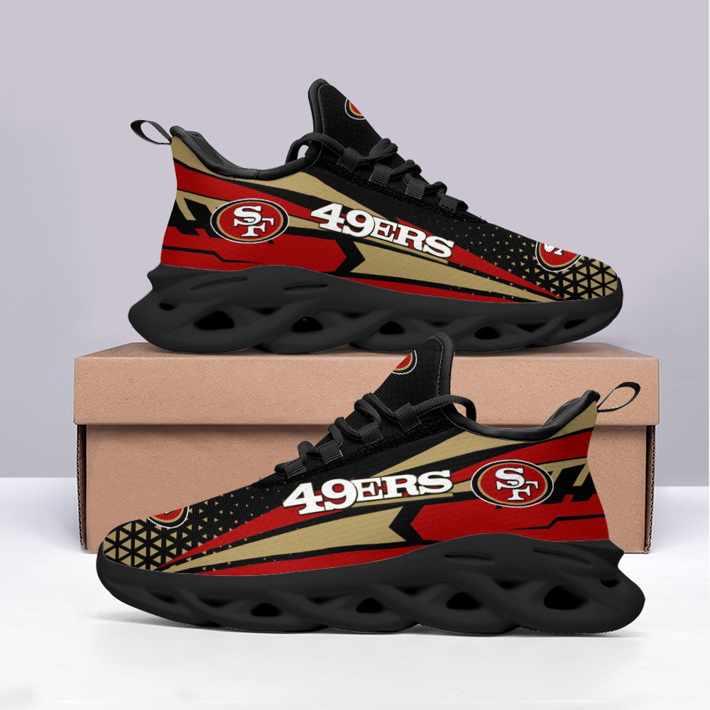 JWFancy San Francisco 49ers NFL Max Soul Shoes Sneakers For Men And Women
