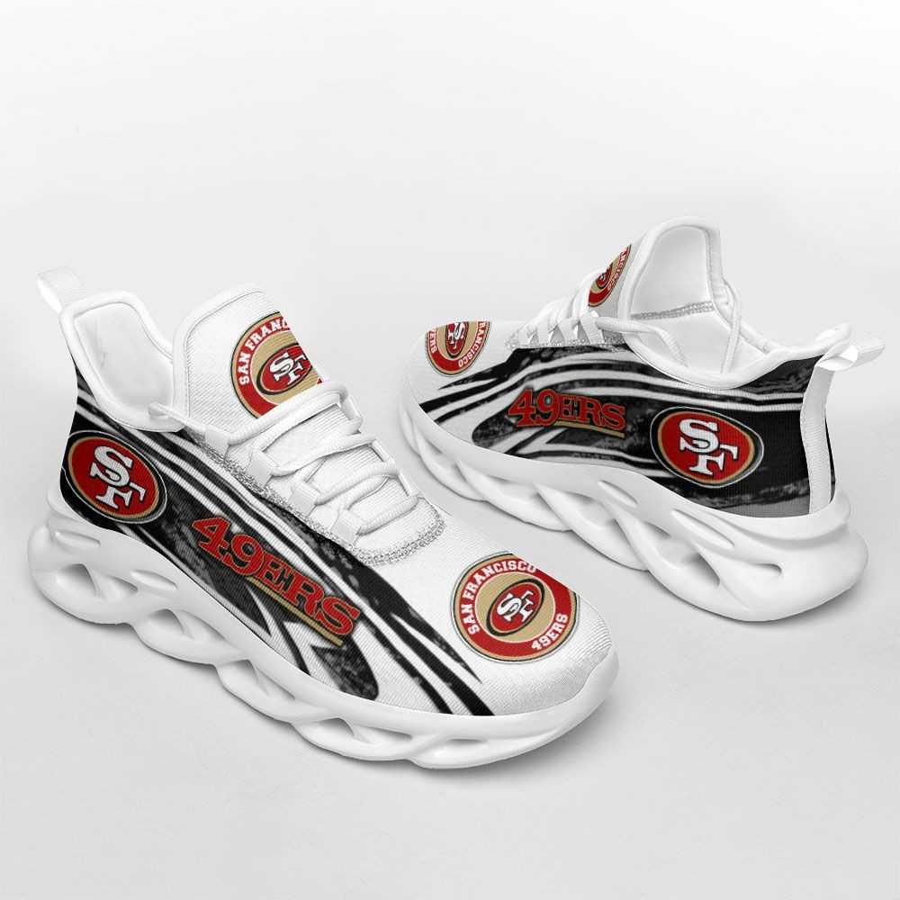 JWFancy San Francisco 49ers NFL Max Soul Shoes Sneakers For Men And Women