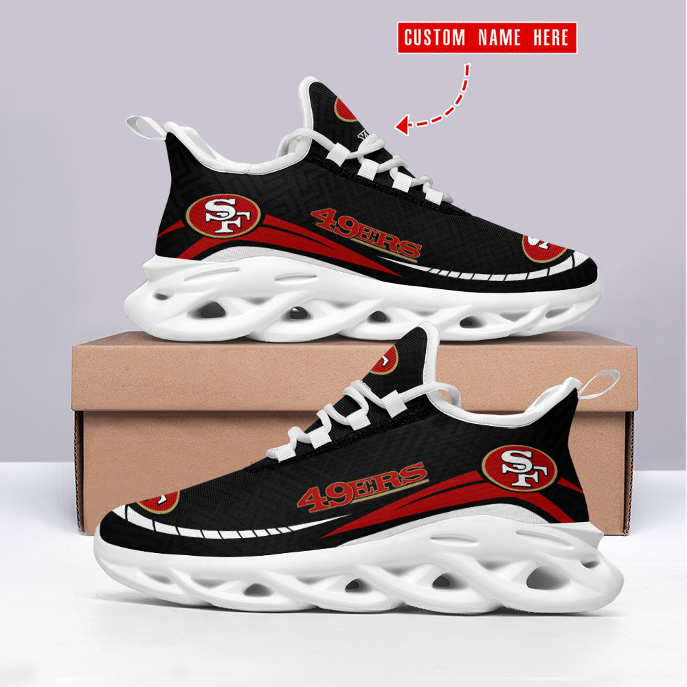 JWFancy San Francisco 49ers NFL Max Soul Shoes Sneakers For Men And Women