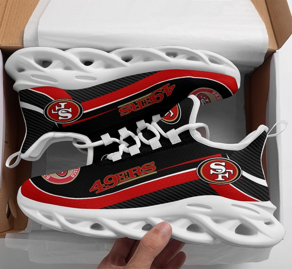 JWFancy San Francisco 49ers NFL Max Soul Shoes Sneakers For Men And Women
