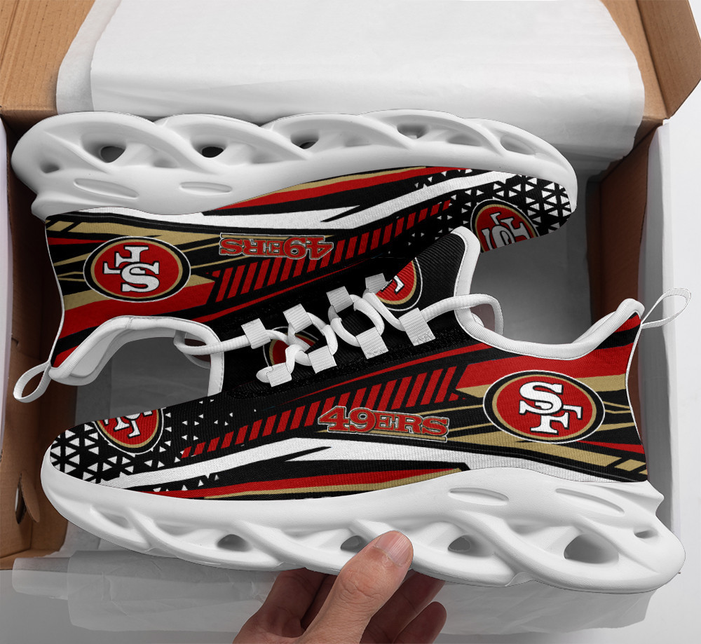 JWFancy San Francisco 49ers NFL Max Soul Shoes Sneakers For Men And Women