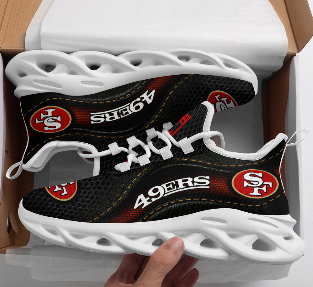 JWFancy San Francisco 49ers NFL Max Soul Shoes Sneakers For Men And Women