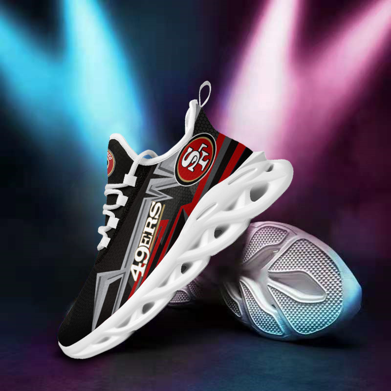 JWFancy San Francisco 49ers NFL Max Soul Shoes Sneakers For Men And Women