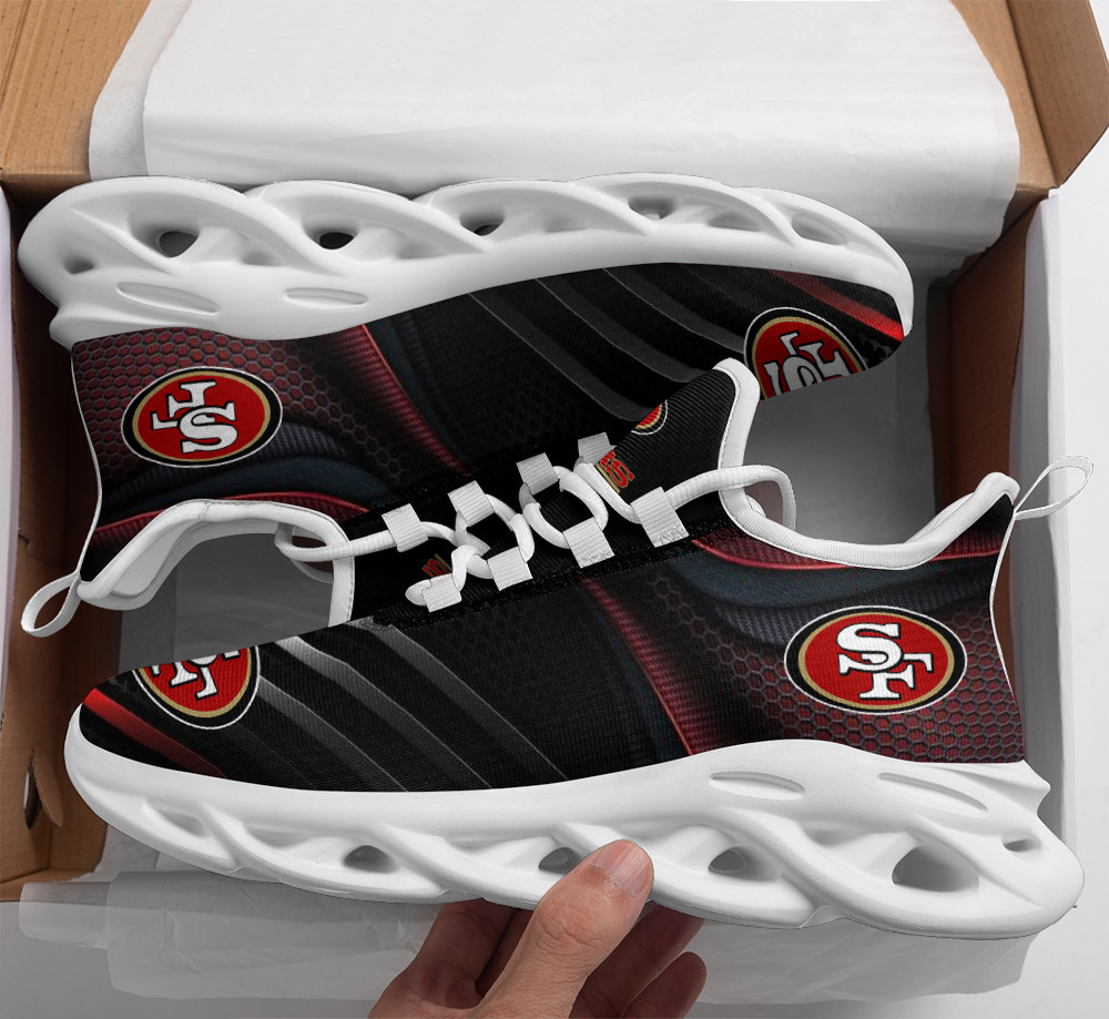 JWFancy San Francisco 49ers NFL Max Soul Shoes Sneakers For Men And Women