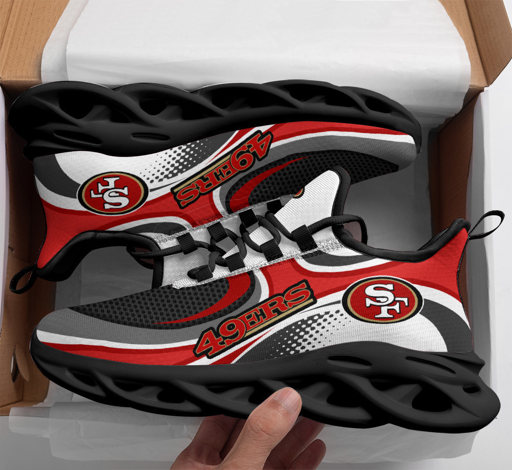 JWFancy San Francisco 49ers NFL Max Soul Shoes Sneakers For Men And Women