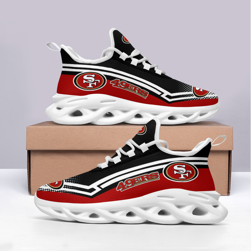 JWFancy San Francisco 49ers NFL Max Soul Shoes Sneakers For Men And Women