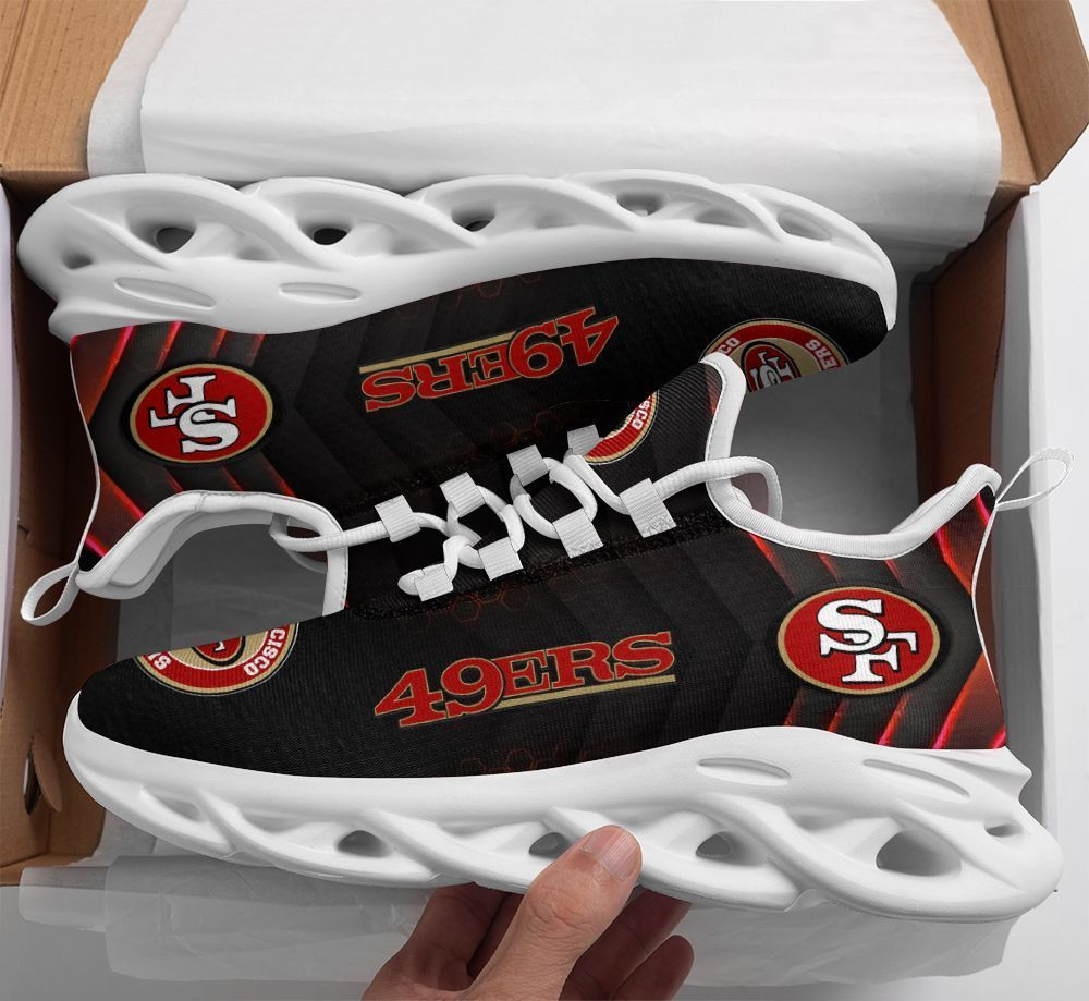 JWFancy San Francisco 49ers NFL Max Soul Shoes Sneakers For Men And Women