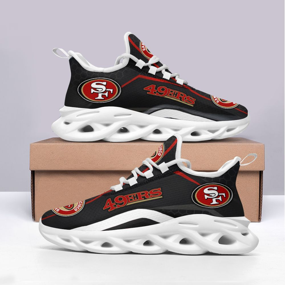 JWFancy San Francisco 49ers NFL Max Soul Shoes Sneakers For Men And Women