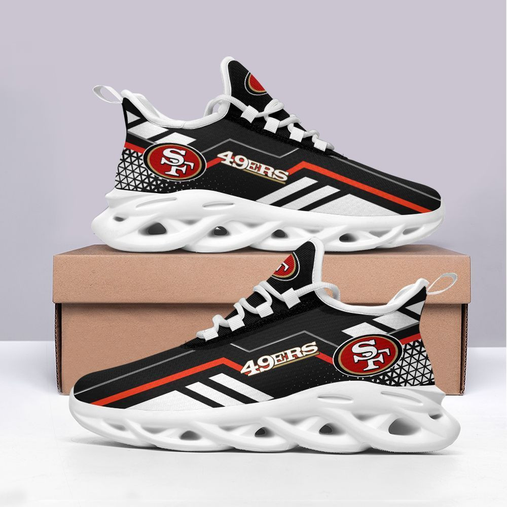 JWFancy San Francisco 49ers NFL Max Soul Shoes Sneakers For Men And Women
