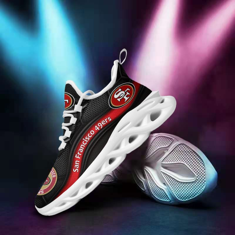 JWFancy San Francisco 49ers NFL Max Soul Shoes Sneakers For Men And Women