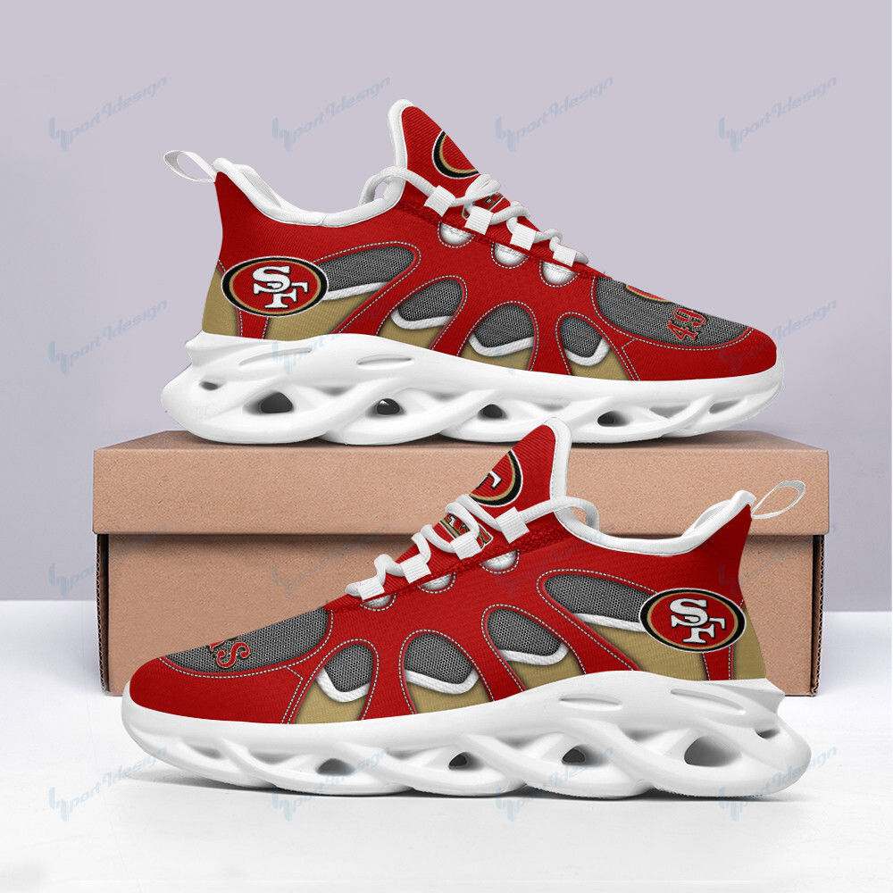 JWFancy San Francisco 49ers NFL Max Soul Shoes Sneakers For Men And Women