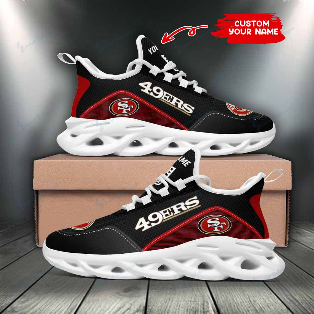 JWFancy San Francisco 49ers NFL Max Soul Shoes Sneakers For Men And Women