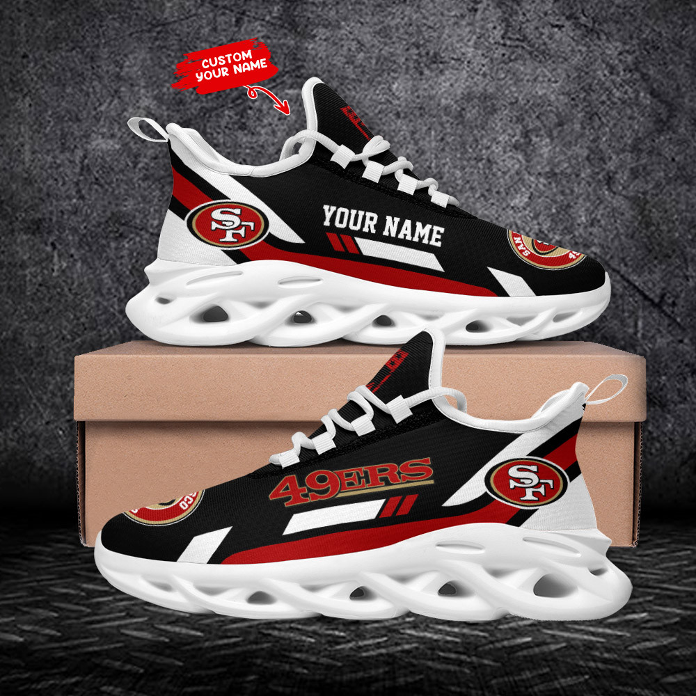 JWFancy San Francisco 49ers NFL Max Soul Shoes Sneakers For Men And Women