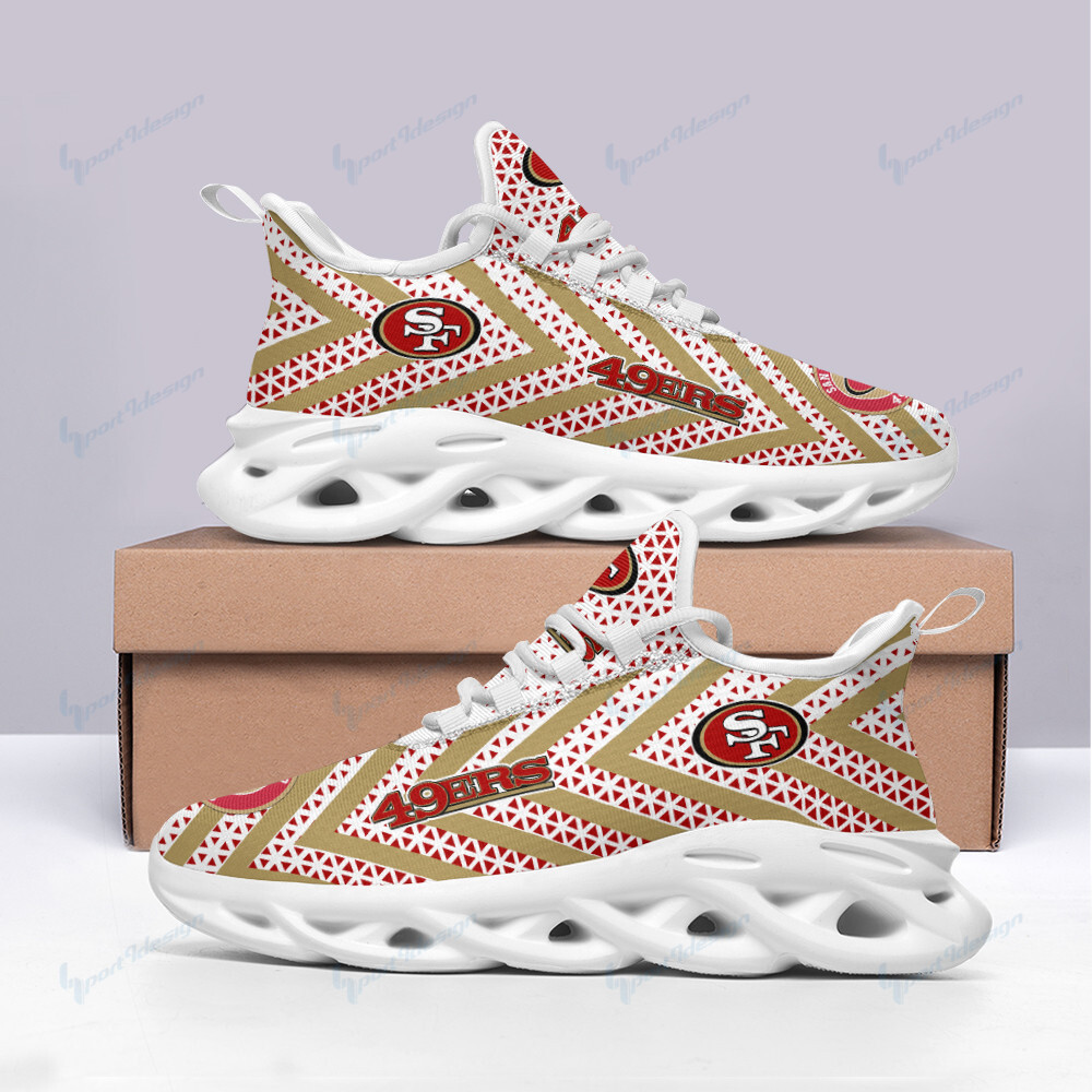 JWFancy San Francisco 49ers NFL Max Soul Shoes Sneakers For Men And Women