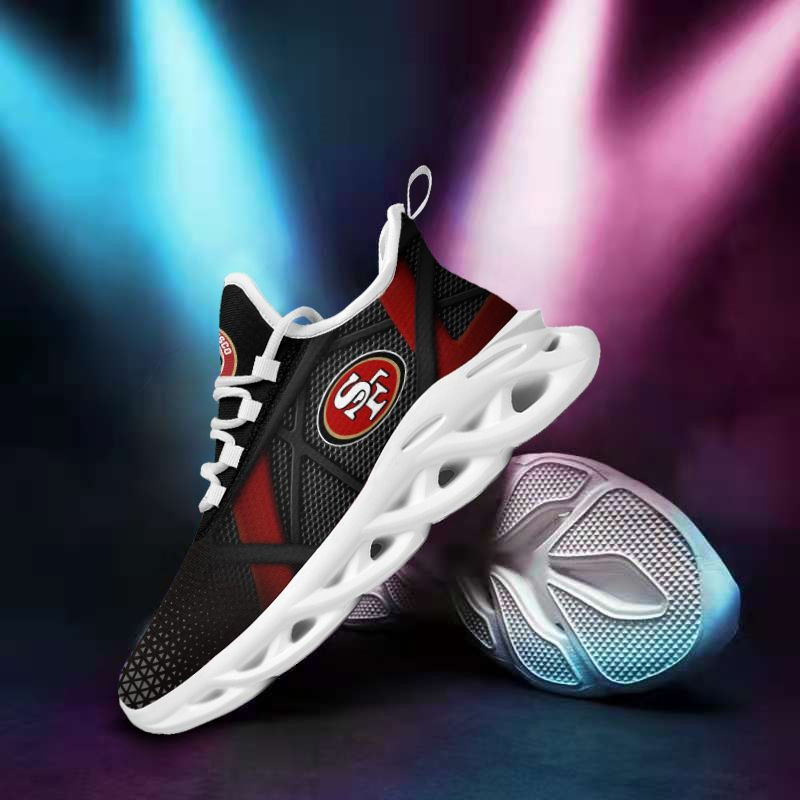 JWFancy San Francisco 49ers NFL Max Soul Shoes Sneakers For Men And Women