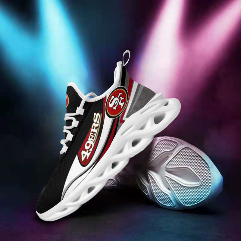 JWFancy San Francisco 49ers NFL Max Soul Shoes Sneakers For Men And Women