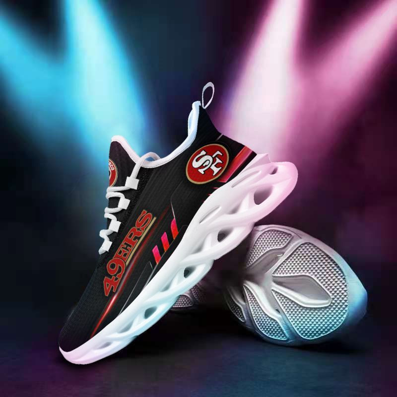 JWFancy San Francisco 49ers NFL Max Soul Shoes Sneakers For Men And Women