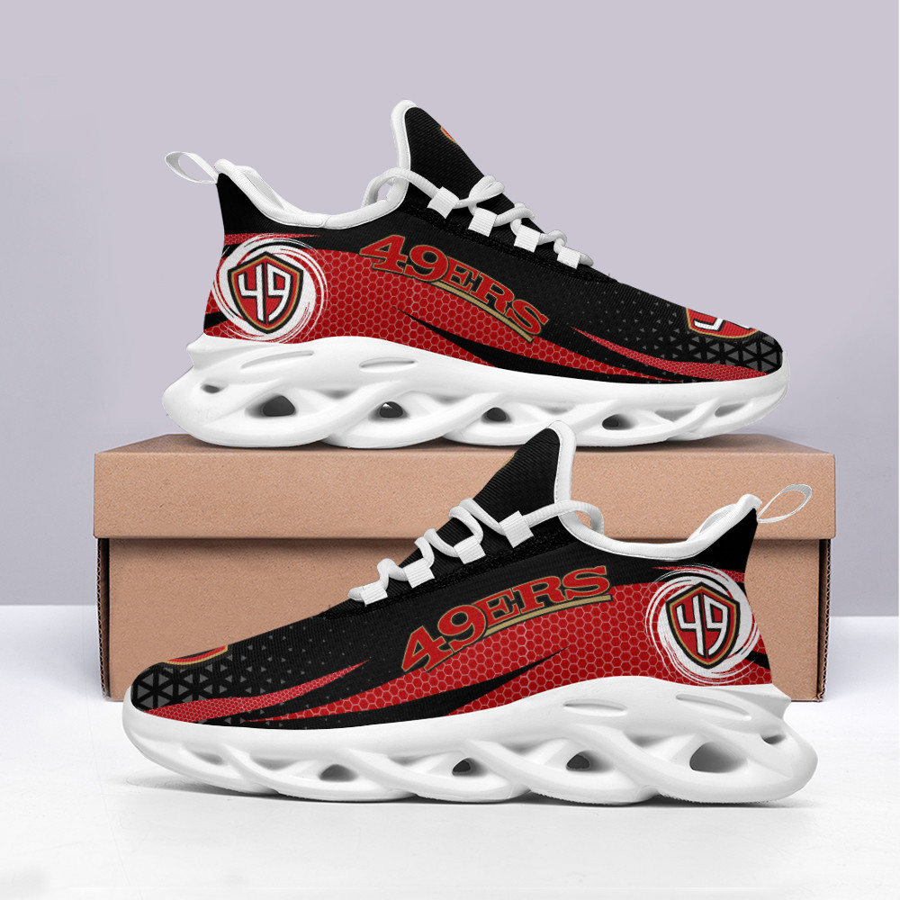 JWFancy San Francisco 49ers NFL Max Soul Shoes Sneakers For Men And Women