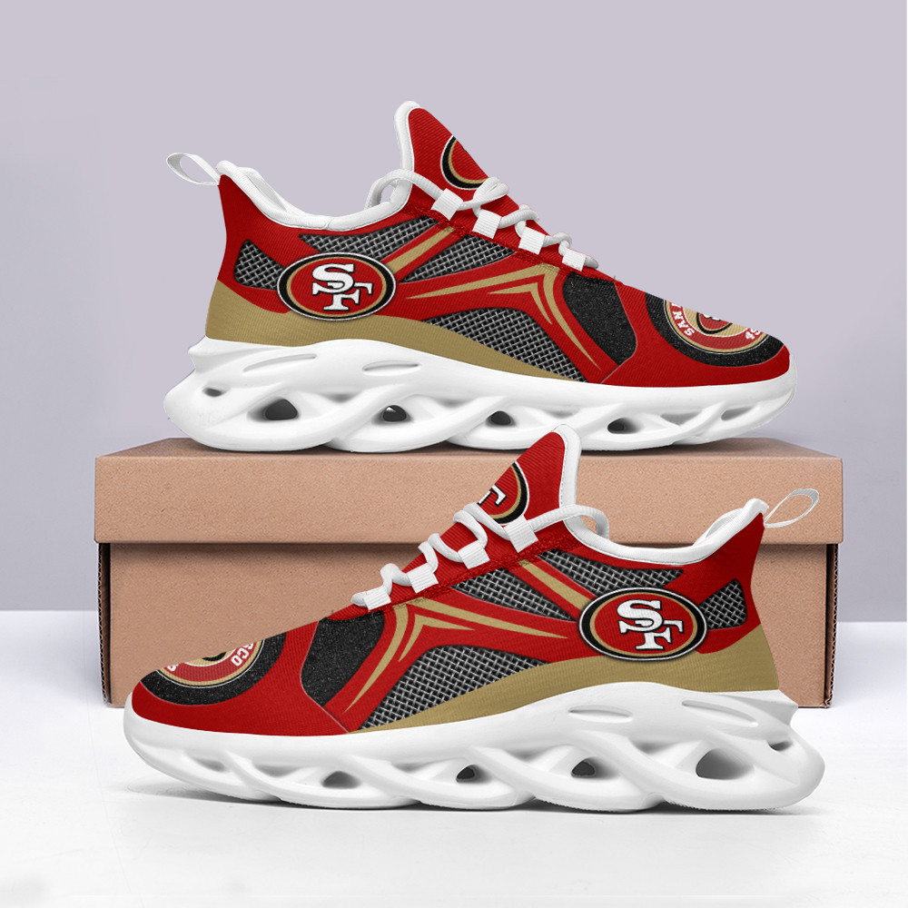 JWFancy San Francisco 49ers NFL Max Soul Shoes Sneakers For Men And Women