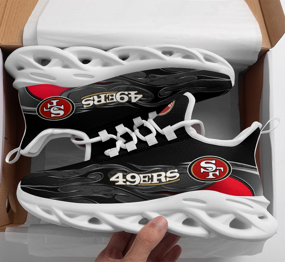 JWFancy San Francisco 49ers NFL Max Soul Shoes Sneakers For Men And Women