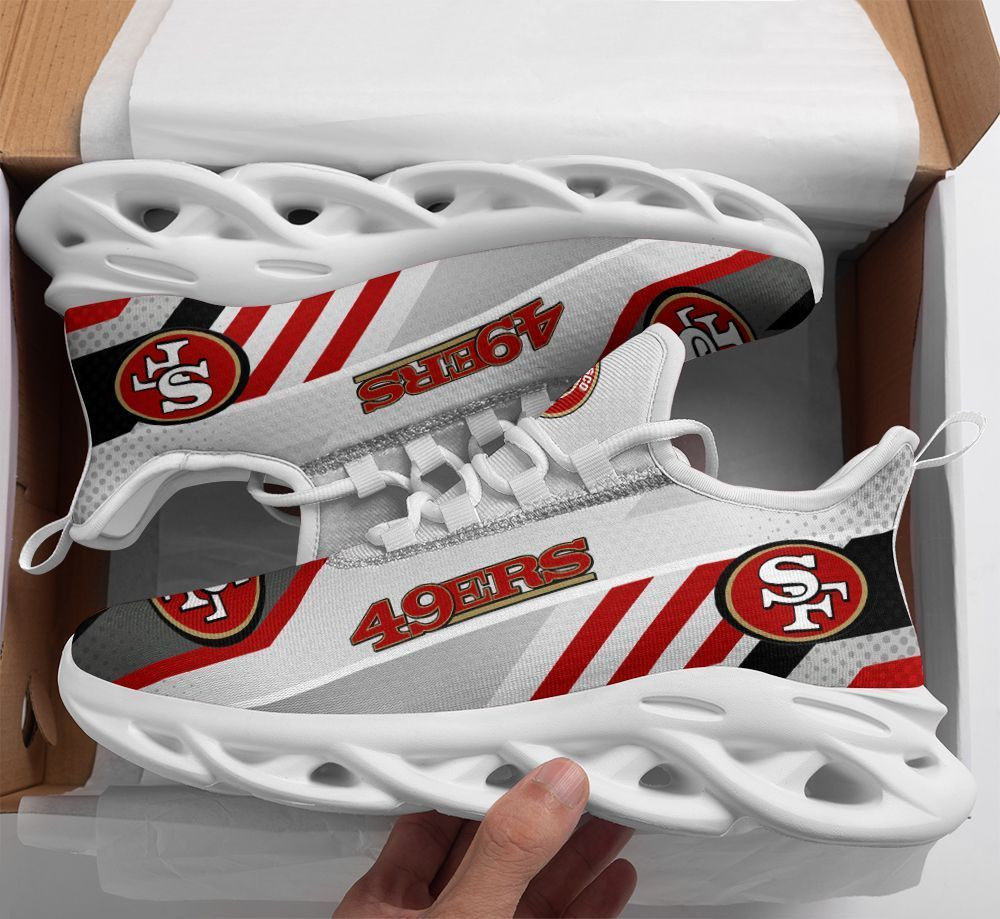 JWFancy San Francisco 49ers NFL Max Soul Shoes Sneakers For Men And Women