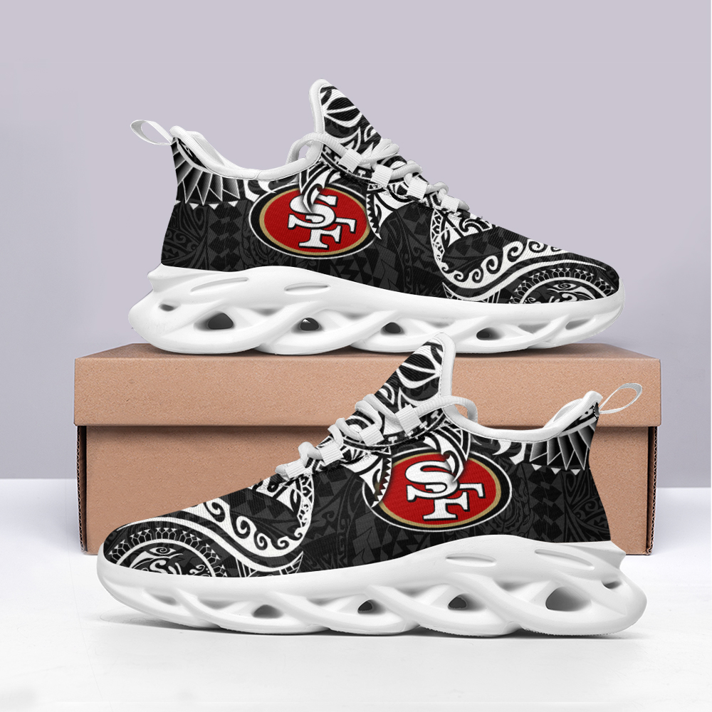 JWFancy San Francisco 49ers NFL Max Soul Shoes Sneakers For Men And Women