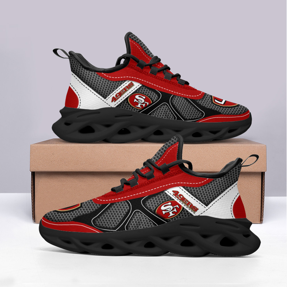 JWFancy San Francisco 49ers NFL Max Soul Shoes Sneakers For Men And Women