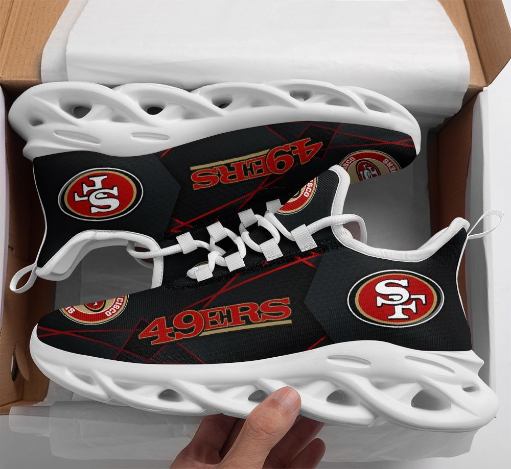 JWFancy San Francisco 49ers NFL Max Soul Shoes Sneakers For Men And Women